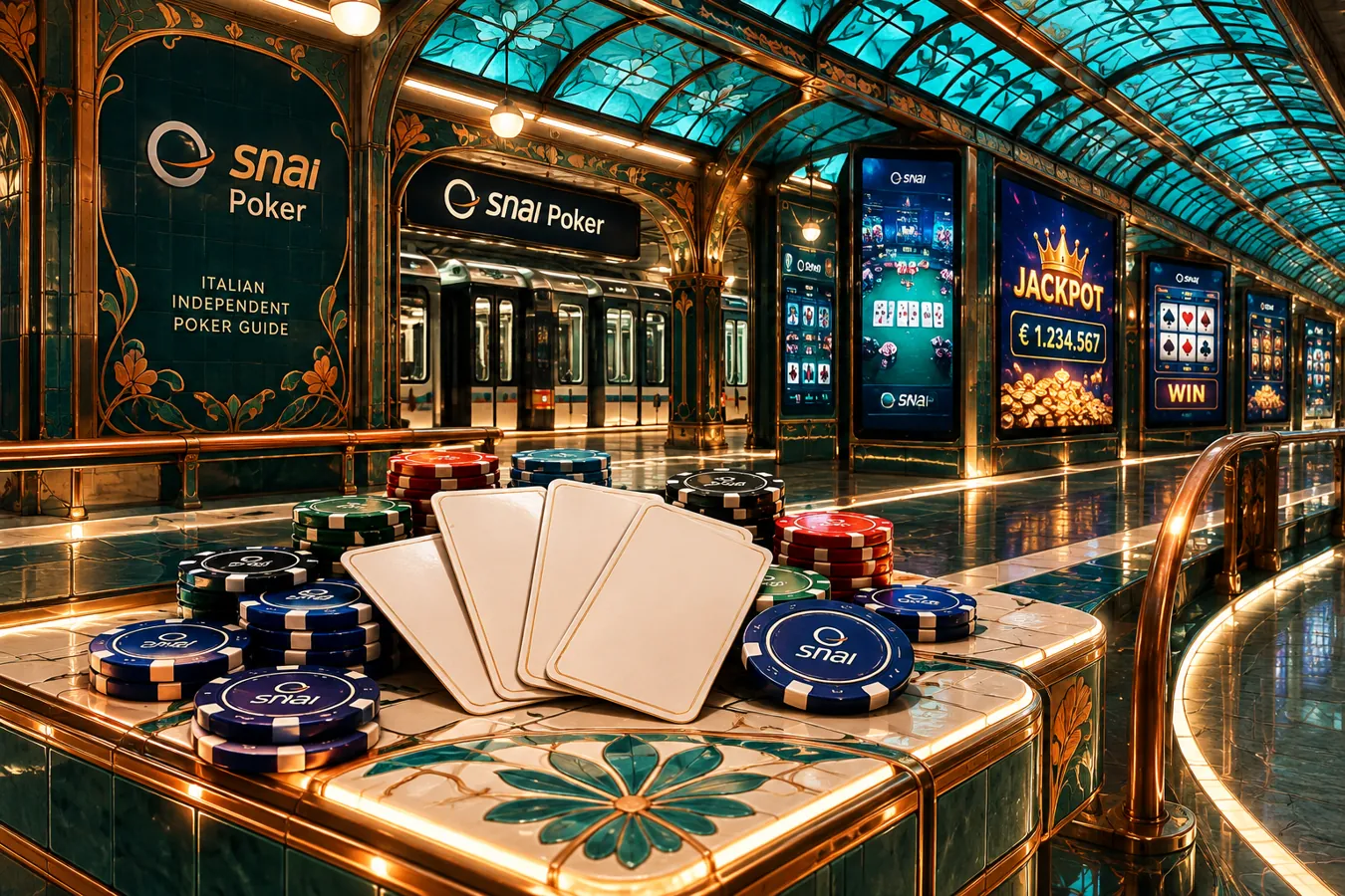 snai poker Jugendstil Metro Galerie 1